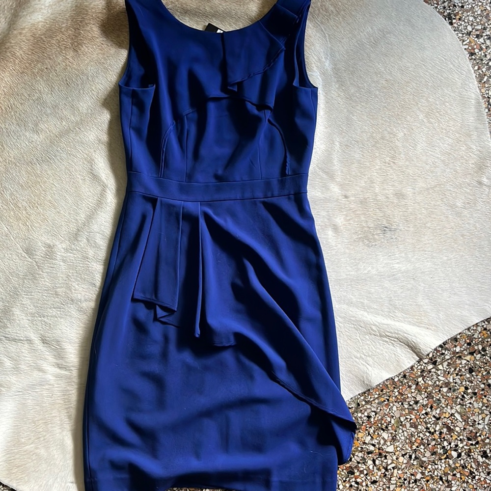 BCBG Tailored dress in blue